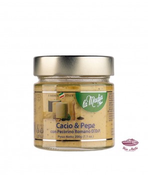 Крем Сос Cacio & Pepe (Качо и Пепе) 200 g - La Madia Regale