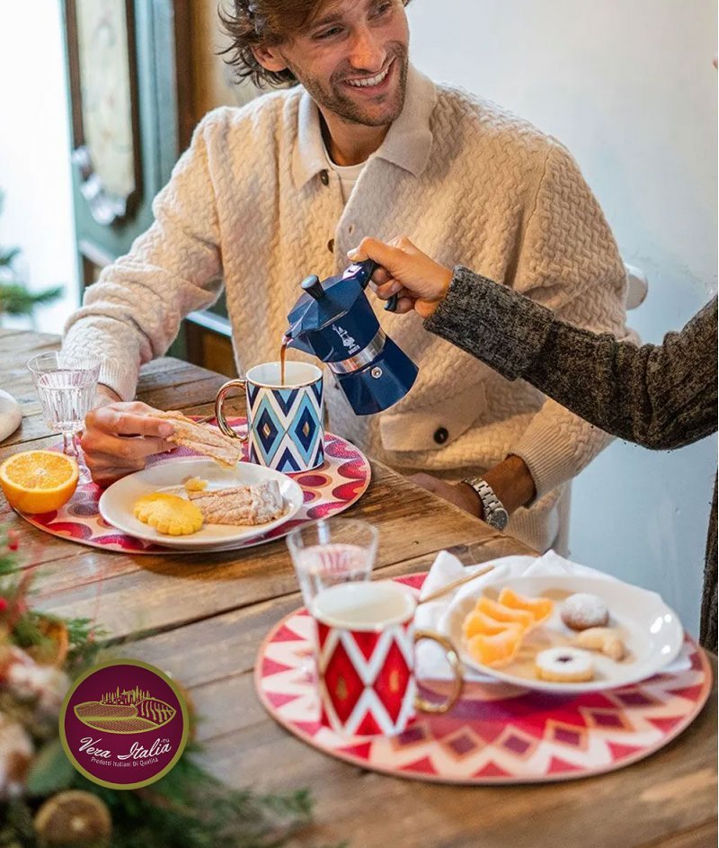 Кръгли Подложки за Храна Линия Томбола 2 броя - Bialetti