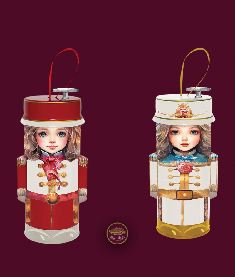 Лешникотрошачката - Музикална Кутия с Шоколадови Бонбони Пралине 100 g - Magie di Costa