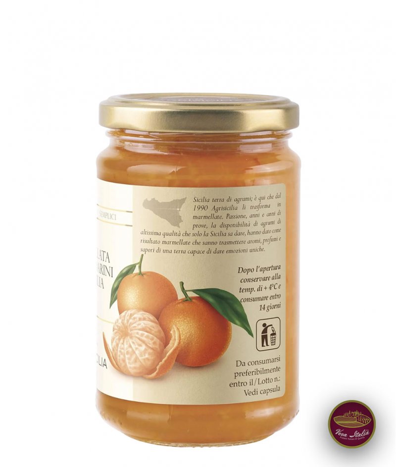 Мармалад от Сицилиански Мандарини 360 g - Biosicilia 1990