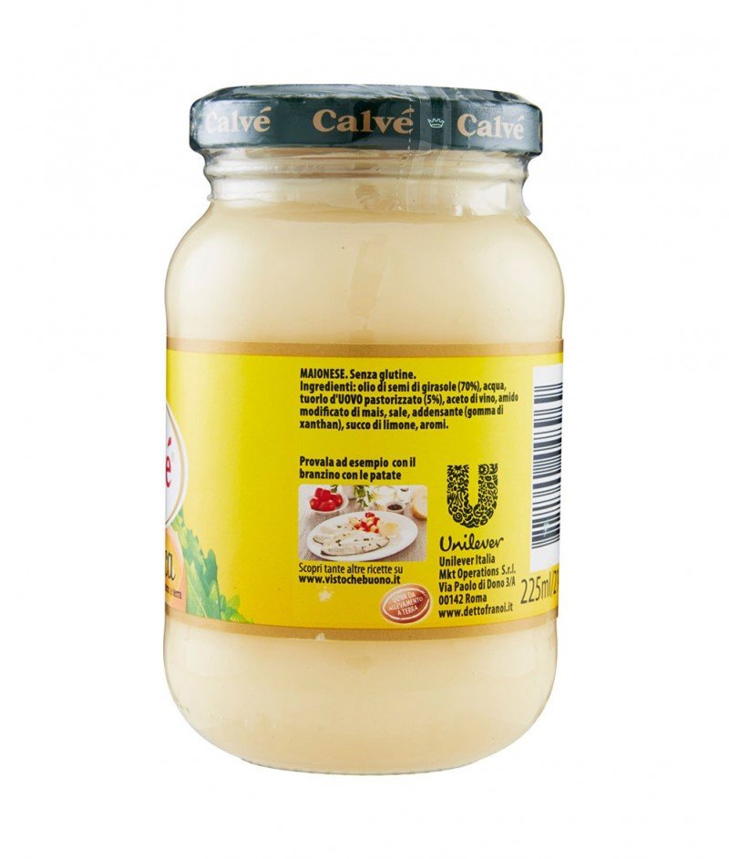 Майонеза Calvé (Калве) Класическа Gluten Free 450 ml / 428 g – Unilever Italia 1898