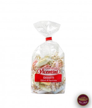 Цветни Тебешири - Бонбони от Liquirizia (Женско Биле) 160 g - Vicentini 1920 Цветни Тебешири - Бонбони от Liquirizia (Женско Биле) 160 g - Vicentini 1920