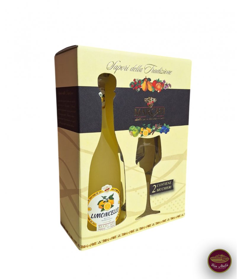 Лимончело Marcati с 2 Чашки 500 ml - Gagliano Marcati S.r.l