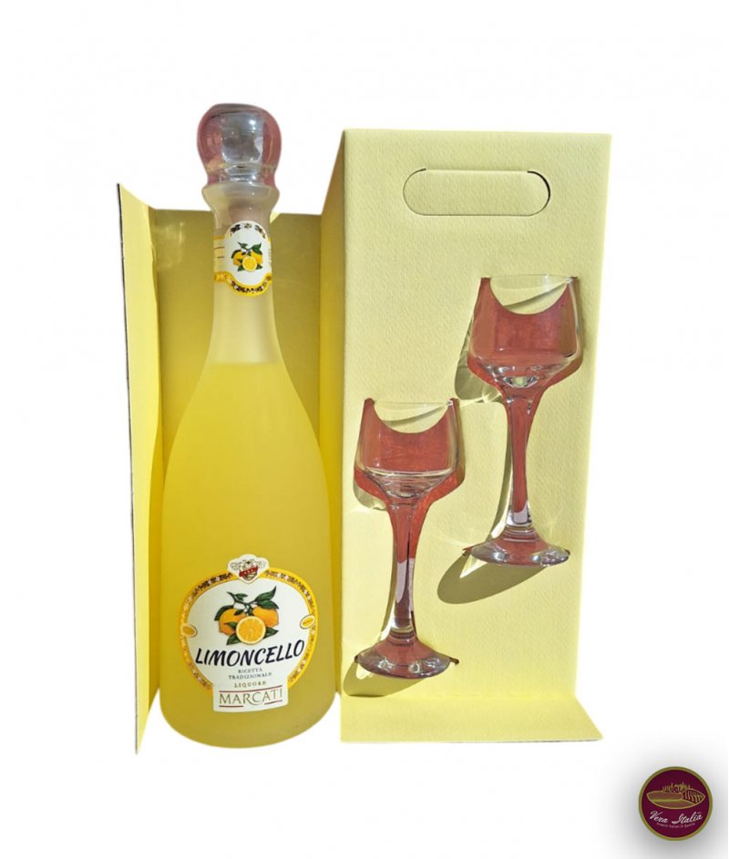 Лимончело Marcati с 2 Чашки 500 ml - Gagliano Marcati S.r.l