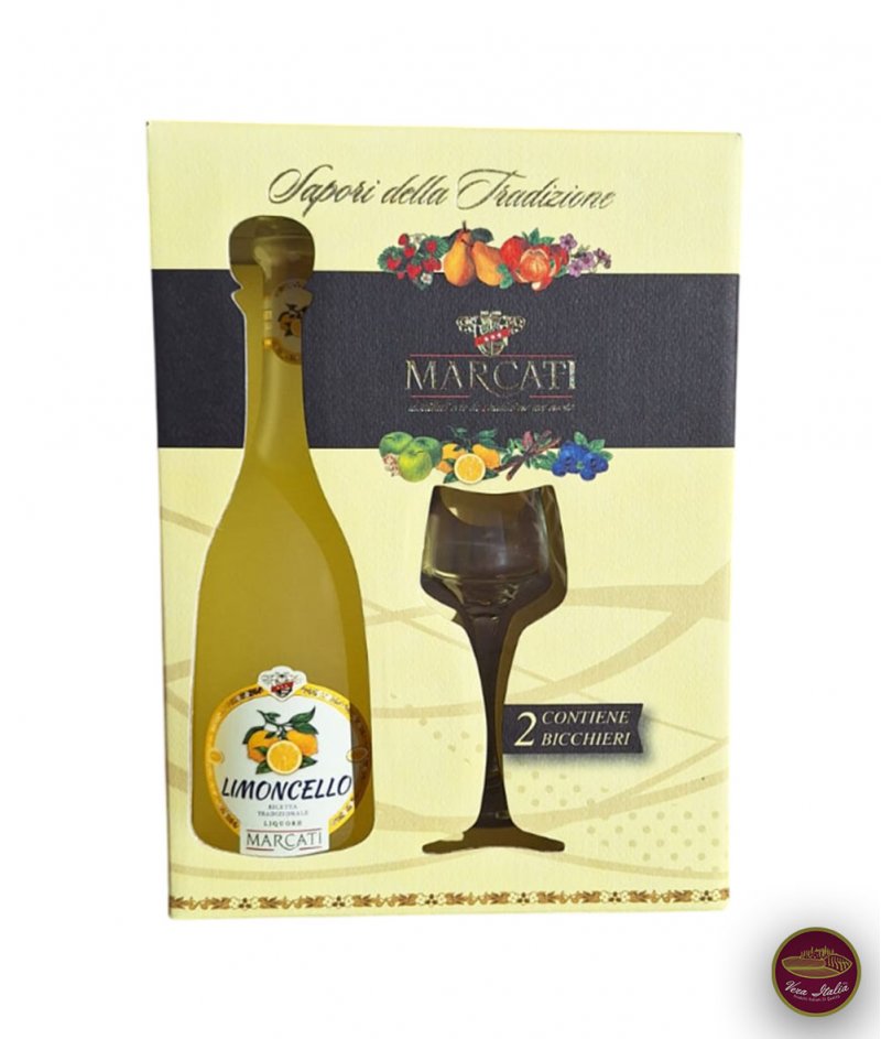 Лимончело Marcati с 2 Чашки 500 ml - Gagliano Marcati S.r.l